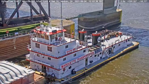 Show Me State - Mississippi River Towboat - Keokuk, IA (2021-08-24)