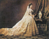 Empress Elisabeth of Austria in Hungarian coronation dress, 1867