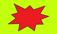 One big red star