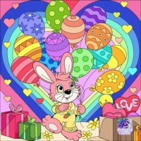 Easter Hearts