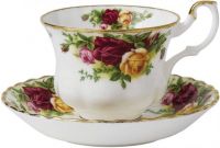 Victorian Rose Porcelain Tea Cup