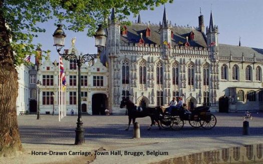 'A Town Hall in Belgium'...