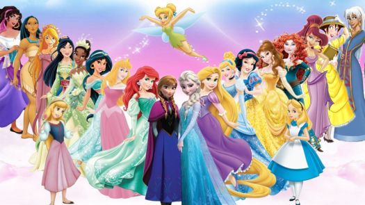 Kers teer Soms soms Solve Disney Princesses and Other Female Characters jigsaw puzzle online  with 170 pieces