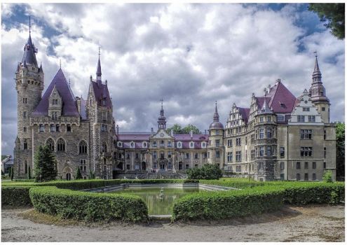 Castello di Moszna, Polonia, Puzzle 4000 pezzi