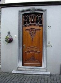 Interesting Door -- Monchou, Germany