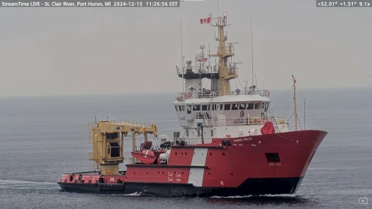 Solve CCGS Samuel Risley (CA) - Canadian Coast Guard Icebreaker - Port ...