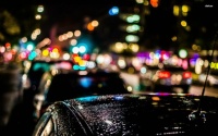 Abstract night lights