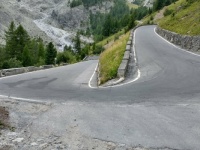 The Stelvio road