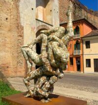 Sculpture in Cittadella Italy