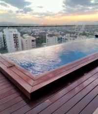 Anyone for a swim?  Santiago, Dominican Republic.