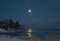 Sioux Lookout Moon Rise