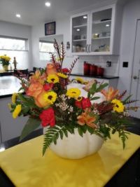 Thanksgiving Floral from sweet daughter