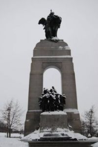 Canadian war memorial