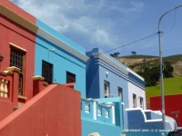 SOUTH AFRICA – Cape Town - Bo-Kaap (Malay Quarter) – Typical colourful houses