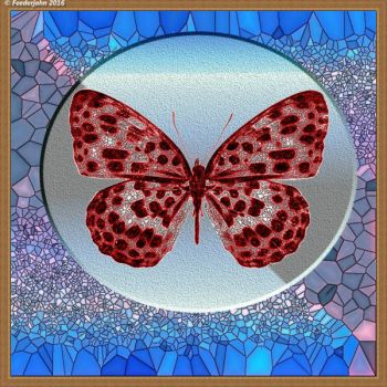 Stained Glass Butterfly 31