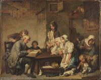 The Reading of the Bible by Jean-Baptiste Greuze