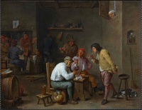 Tavern Scene (Escena de taberna) David Teniers the Younger 1640