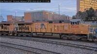 Mkey's RailWorld-UP #8208 on WB Autorack Train-003-02-01-2024-Saint Louis Missouri