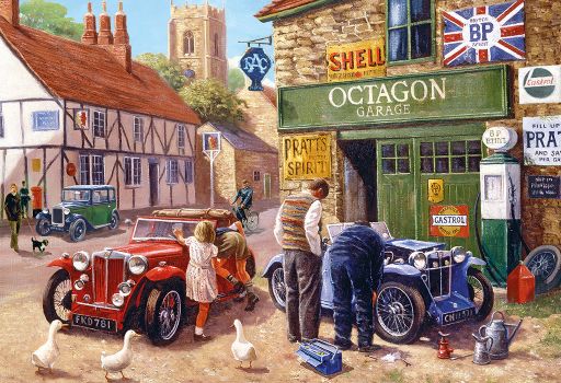 Octagon Garage