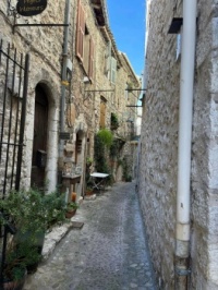 No wasted space  — at St Paul de Vence