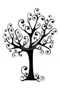 cutcaster-photo-100710635-ornamental-black-tree