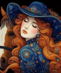 Woman and her horse