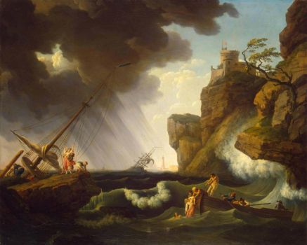 Claude-Joseph Vernet--Shipwreck, 1763
