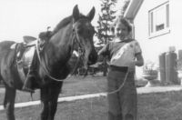My first pony, Molly