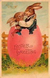 Vintage Easter card