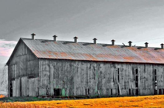 S Indiana Barn  by Kent Mandrell