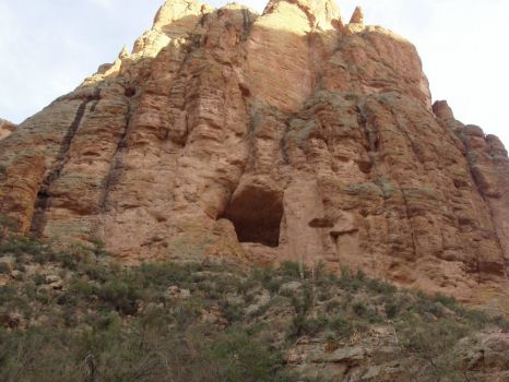Arizona Red Rock Cave