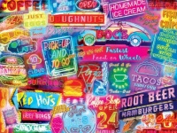Vintage Fast Food Signs