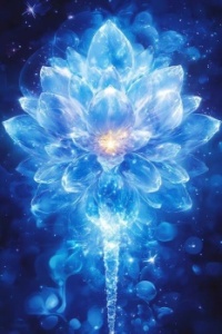 Mystic Beauty in Blue