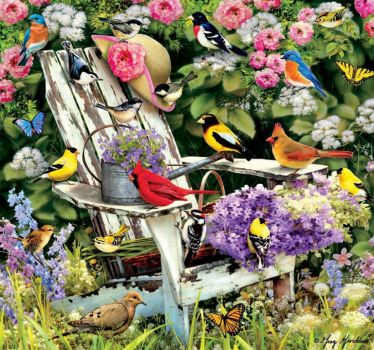 Jigsaw Puzzle | Birds and flowers | 156 pieces | Jigidi