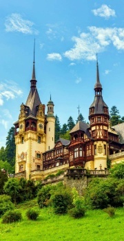 Castelo de Peles, perto de Sinaia, Romênia !!!