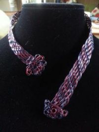 woven necklace