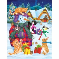 Snowman's Surprise Guests (X-Large)