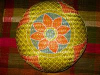 Pretty painted basket