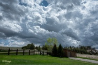 Storm clouds over Wyoming