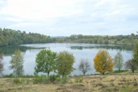 Volcanic lake Daun