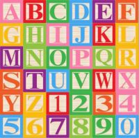 Baby Blocks Alphabet Clipart!!