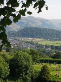 View from Stirling castle