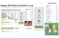 Happy Birthday Grandma Lucy