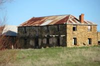 Italian settlers stone house built in the 1800s.