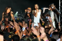 The Black Eyed Peas performing in 2009
