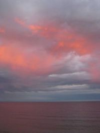 Fiery Lake Superior Sky