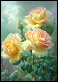 Still Life Yellow Roses by Country Town Girl