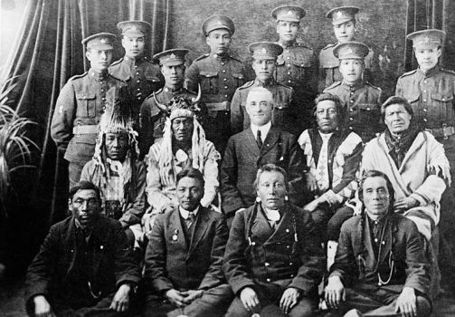 Theme - Aboriginal Awareness Month:  First Nations CEF Soldiers