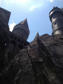 Hogwarts from below