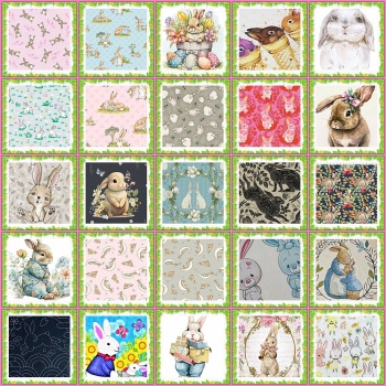 Solve bunnies for jrabbit jigsaw puzzle online with 400 pieces